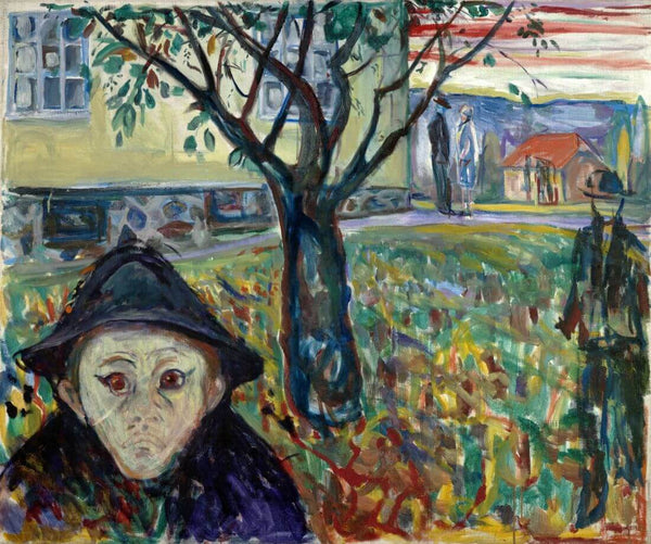 Jealousy In The Garden – Edvard Munch Painting - Canvas Prints
