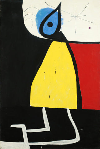 Donna Nella Notte by Joan Miró