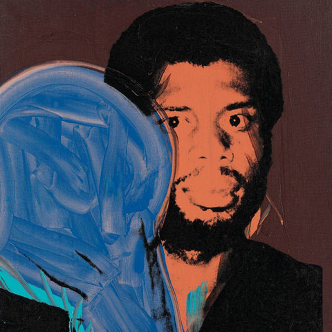 Kareem Abdul Jabbar - Andy Warhol  - Modern Pop Art Masterpiece Painting by Andy Warhol