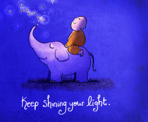 Keep Shinining Your Light by Manuel Samson