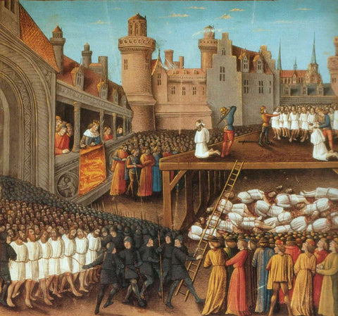 King Richard I (The Lionheart) Massacres 2700 Saracens, 1191 by Tallenge Store