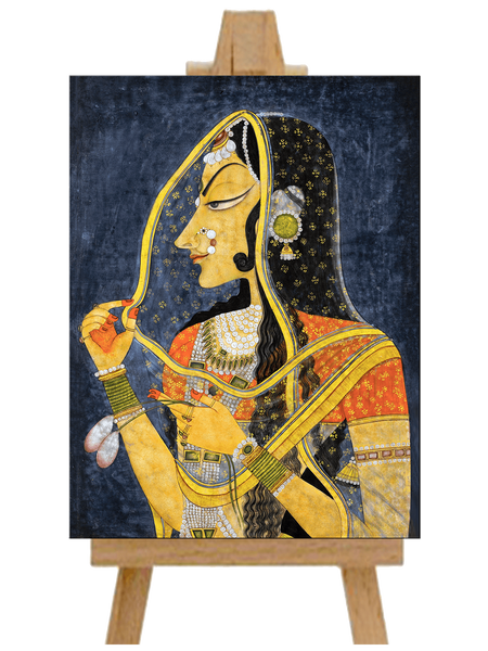 Bani Thani Canvas Print Rolled • 23x30 inches(On Sale 25% OFF)