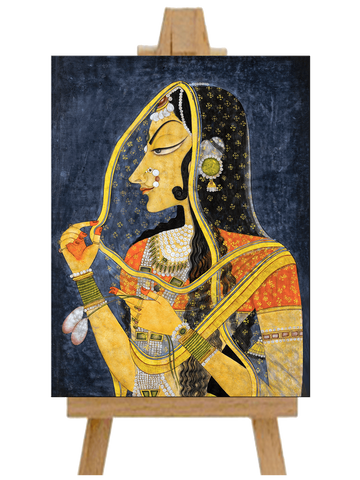 Bani Thani Canvas Print Rolled • 23x30 inches(On Sale 25% OFF)