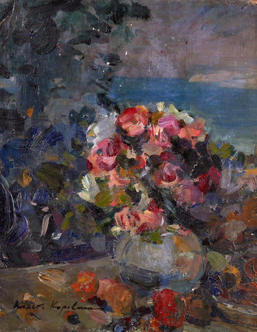 A Fresh Bouque by Konstantin Korovin