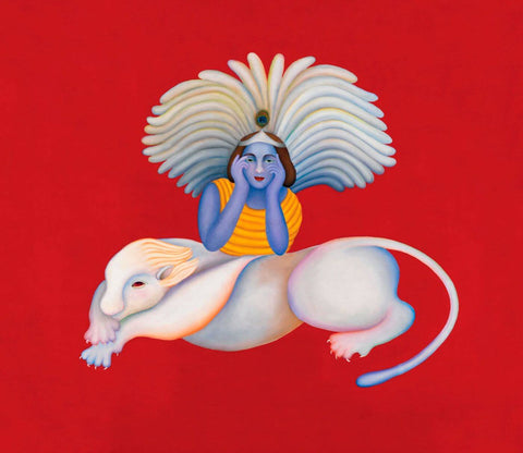 Krishna - Manjit Bawa by Manjit Bawa