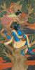 Krishna and Subal First Meeting Radha - Nandalal Bose - Bengal School - Indian Masters Art Painting - Framed Prints