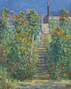 The Staircase at Vétheuil (L'Escalier à Vétheuil) – Claude Monet Painting –  Impressionist Art - Canvas Prints