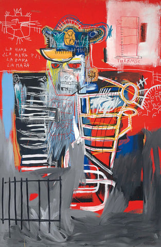 La Hara – Jean-Michel Basquiat - Neo Expressionist Painting by Jean-Michel Basquiat