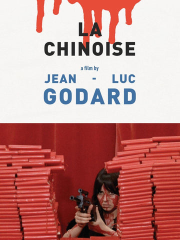 La Chinoise - Jean-Luc Godard - French New Wave Movie Poster by Tallenge Store