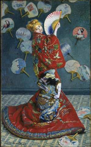 The Japanese (La Japonaise) – Claude Monet Painting – Impressionist Art by Claude Monet