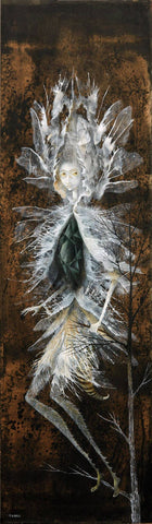 Dragonfly Woman (La Mujer libélula) - Remedios Varo by Remedios Varo