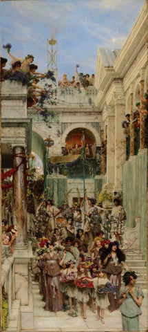 Lawrence Alma-Tadema – Spring (1894) - Life Size Posters by Lawrence Alma Tadema