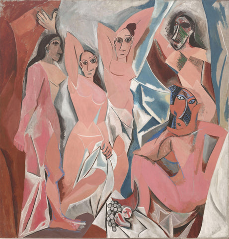Les Demoiselles dAvignon - The Young Ladies of Avignon by Pablo Picasso