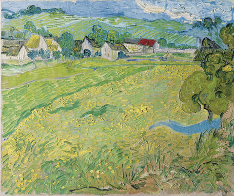 Les Vessenots in Auvers by Vincent Van Gogh