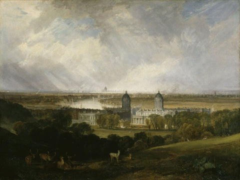 London from Greenwich Park by J. M. W. Turner