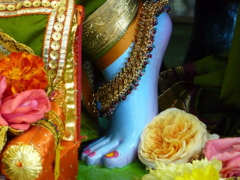 Lotus Feet of Krishna - Life Size Posters