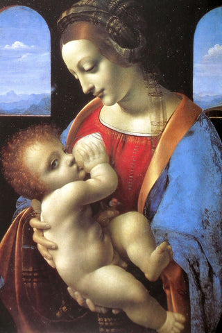 Madonna Litta - Life Size Posters by Leonardo da Vinci