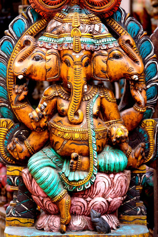 Mahaganpati Vinayak - Ganesha Art Collection by Raghuraman