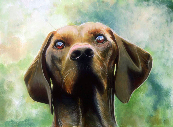 Man's Lovely Pet - Large Art Prints