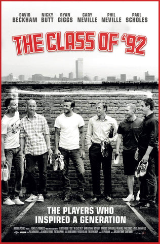 Manchester United - Class of 1992 - Football Greats - Sports Poster by Kimberli Verdun