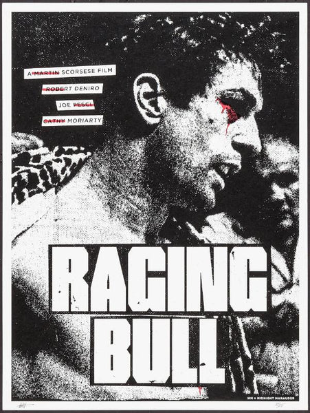 Martin Scorsese Movie Art Poster - Raging Bull - Robert De Niro - Tallenge Hollywood Poster Collection - Framed Prints