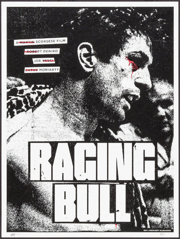 Martin Scorsese Movie Art Poster - Raging Bull - Robert De Niro - Tallenge Hollywood Poster Collection by Tallenge Store