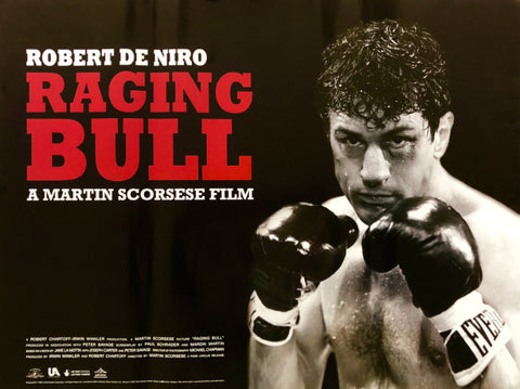 Martin Scorsese Movie Poster 2 - Raging Bull - Robert De Niro - Tallenge Hollywood Poster Collection by Tallenge Store