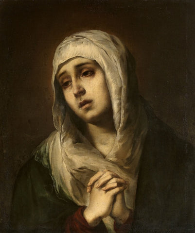 Mater Dolorosa - Bartolome Esteban Murilo by Bartolome Esteban Murillo