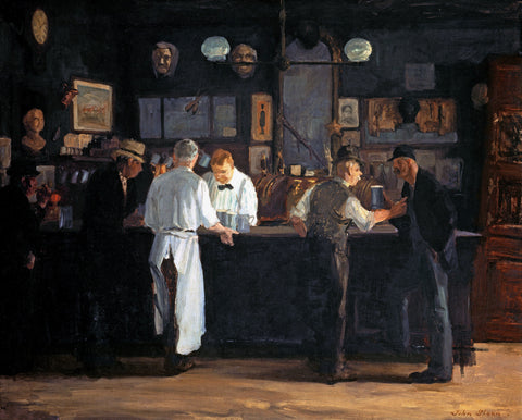 McSorleys Bar - Life Size Posters by John French Sloan