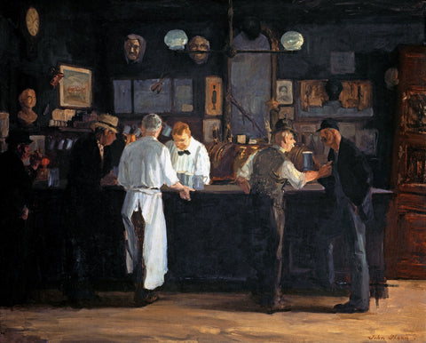 McSorleys Bar by John French Sloan