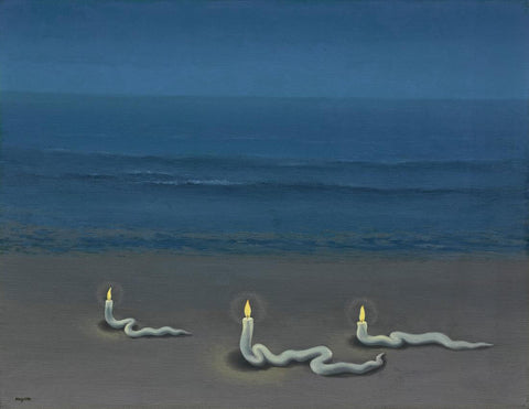 Meditation - Rene Magritte - Surrealist Art Painting - Canvas Prints