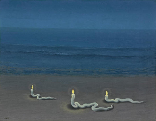 Meditation - Rene Magritte - Surrealist Art Painting - Framed Prints