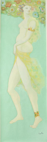 Metamorphosis of a Woman IV (Metamorphose Einer Frau) - Leonor Fini - Surrealist Art Painting - Life Size Posters