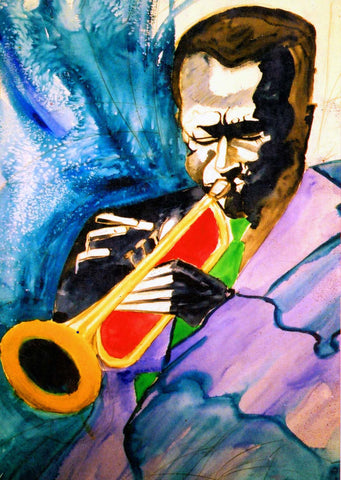 Miles Davis by Sina Irani