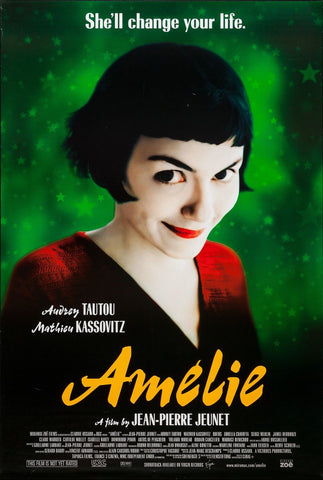 Movie Poster - Le Fabuleux Destin d'Amélie Poulain - Audrey Tautou - Framed Prints