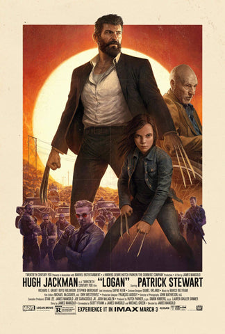 Movie Poster Art - Logan - Tallenge Hollywood Poster Collection - Art Prints