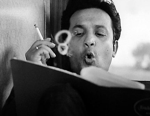 Movie Still - Uttam Kumar In and As - Nayak - Satyajit Ray Collection by Tallenge Store