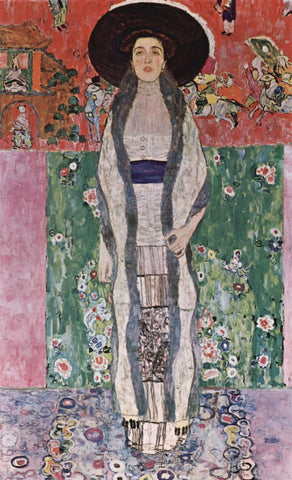 Mrs Adele Bloch-Bauer by Gustav Klimt