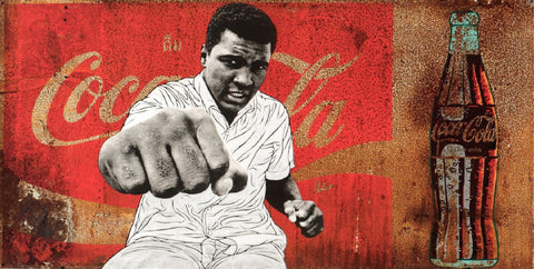 Muhammad Ali - Coca Cola - Poster by Sina Irani