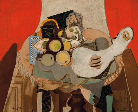 Nature Morte a la Guitare - Life Size Posters by Georges Braque