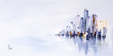 New York Cityscape - Framed Prints by Sina Irani