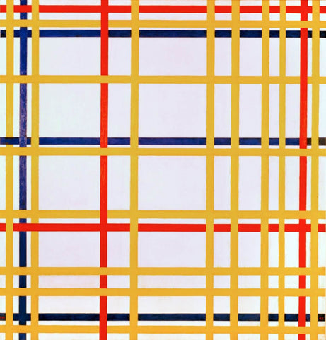 New York City 1942 - Piet Mondrian by Piet Mondrian