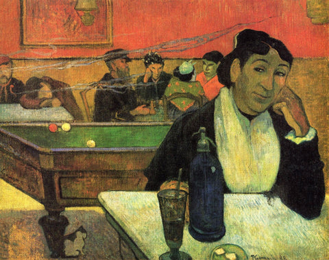 Night Café At Arles - Posters by Paul Gauguin