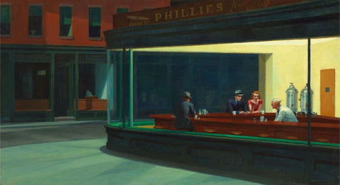 Nighthawks by Edward Hopper