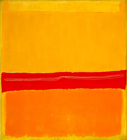 Orange and Yellow by Mark Rothko