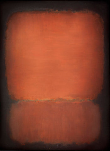 No 10 - Mark Rothko Color Field Painting by Mark Rothko