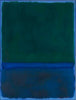 No 17 Green and Blue Abstract - Mark Rothko Color Field Painting - Posters