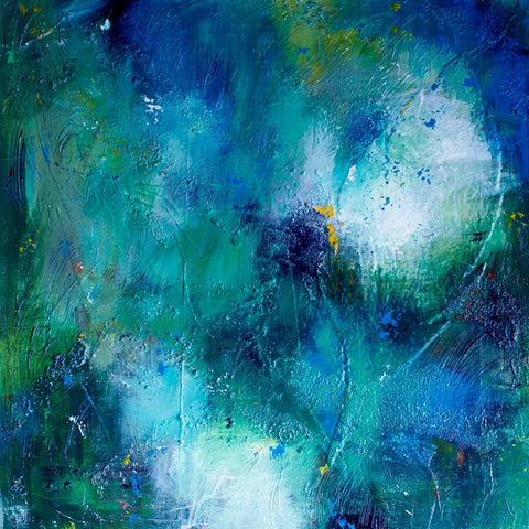 Now You See Me - Abstract Painting by Judy