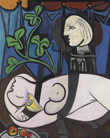 Pablo Picasso - Femme Nue, Feuilles Et Buste - Nude, Green Leaves and Bust by Pablo Picasso