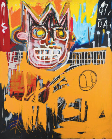 OA - Jean-Michel Basquiat - Neo Expressionist Painting by Jean-Michel Basquiat